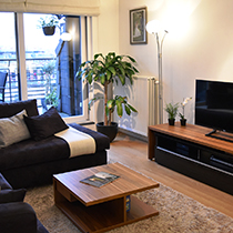 Appartement woonkamer gestyled